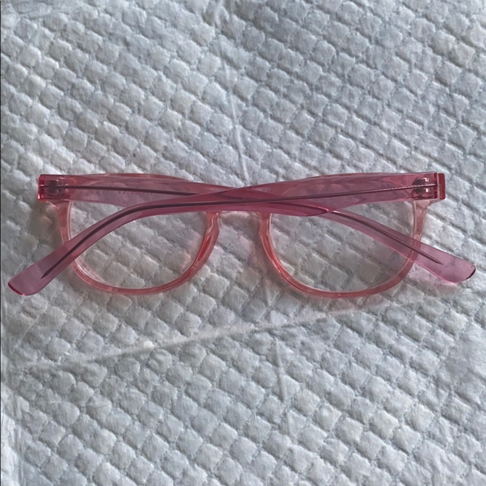 Translucent pink acetate frames - Picture 3 of 6